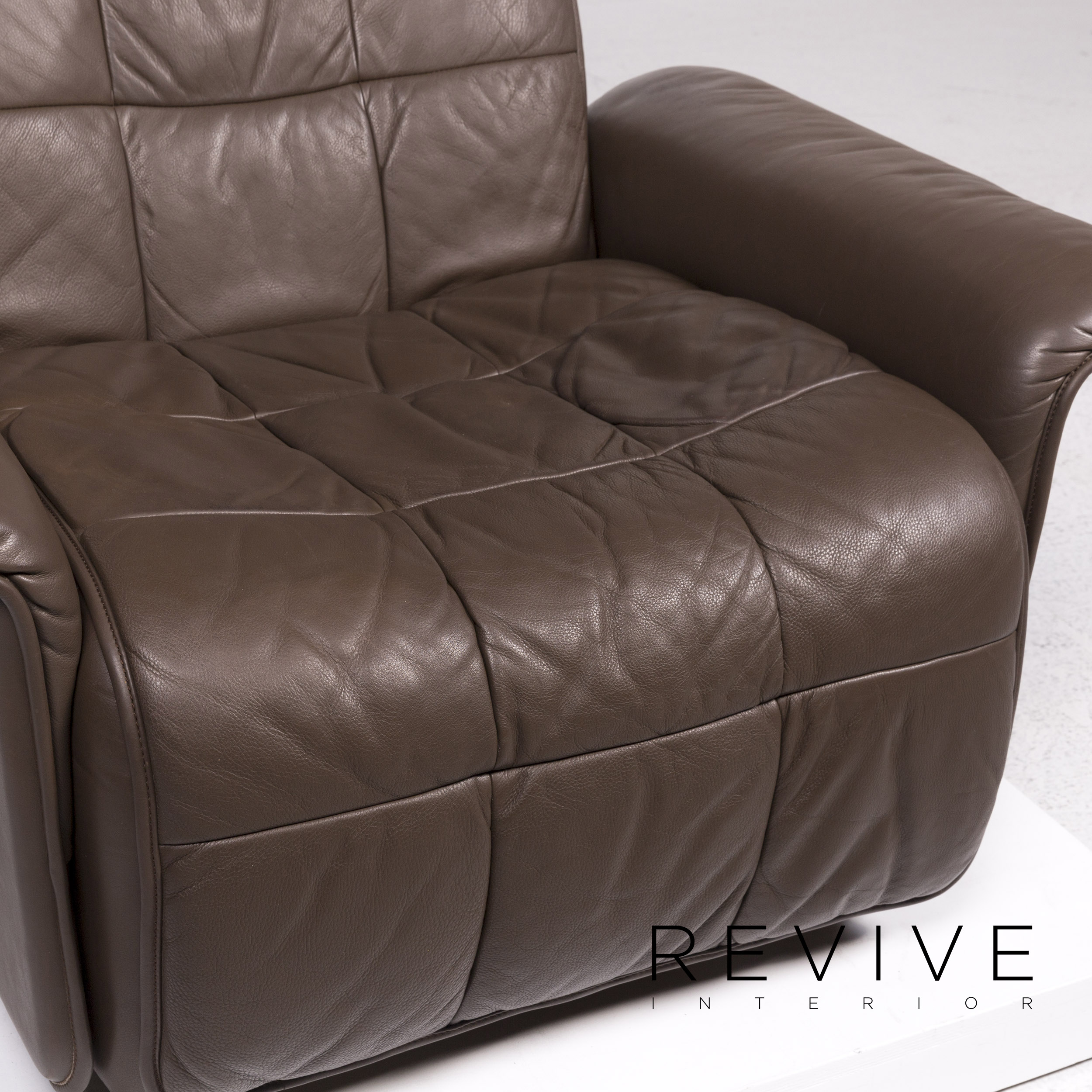 Sede Leather Armchair Braun Electrical Function Relaxfunktion Ebay
