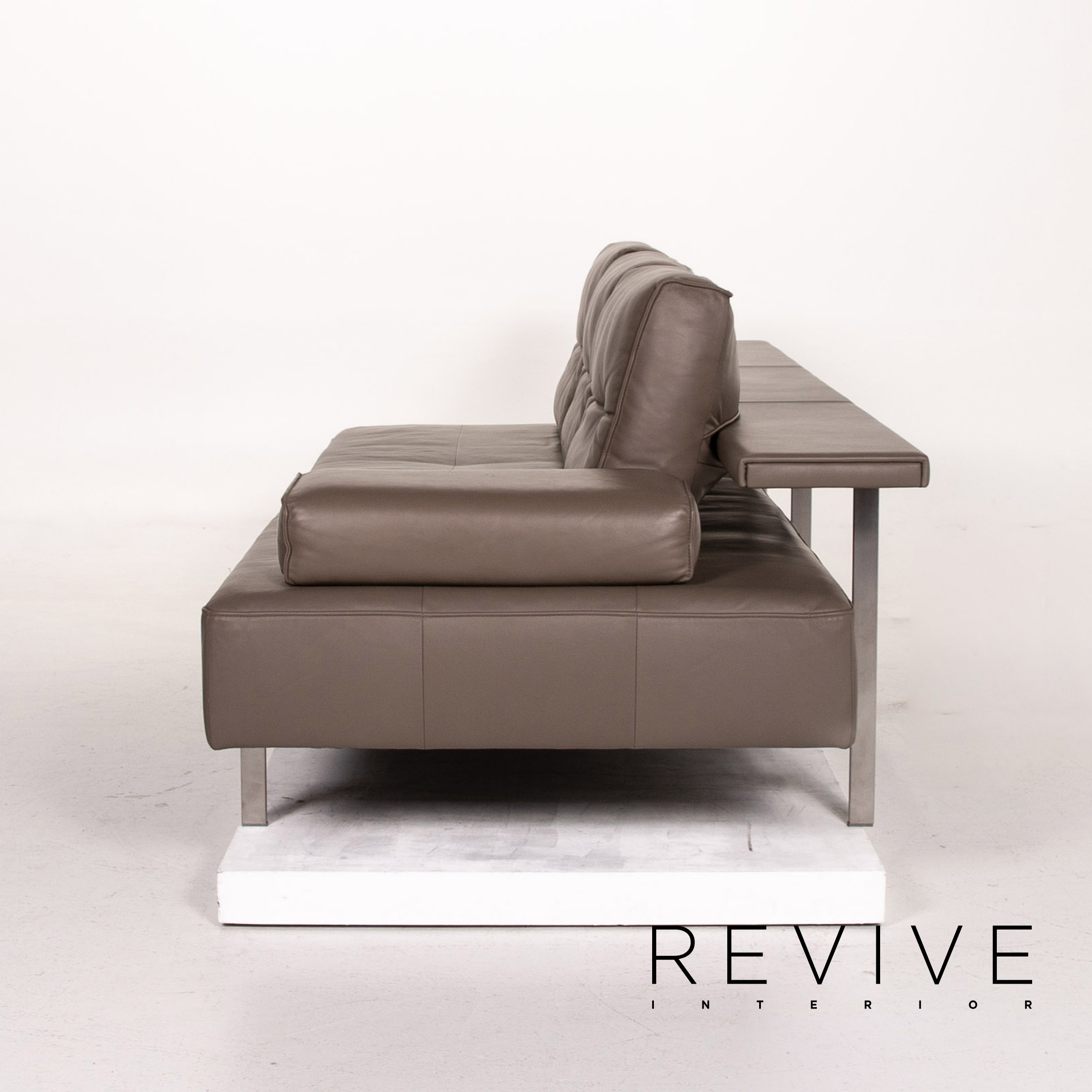 Sofa Dreisitzer Beige / Xora DREISITZERSOFA Echtleder Beige von